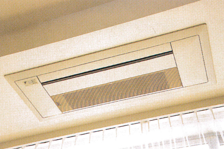 ワールドシティタワーズの天井カセット型エアコン